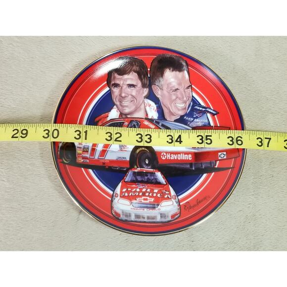 Darrell Waltrip Reflections Of A Champ 6 1/2" Year 1997 Wall Decor Plate Vtg - Picture 12 of 12